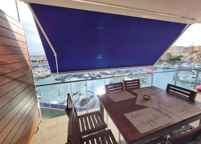 Appartement Residence A Roses - Port Trebol Avec Piscine Et Parking Prive